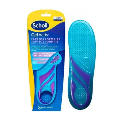 Scholl plantillas gelactive zapatos formales 2 unidades talla s