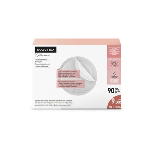 Suavinex discos lactancia 60+30