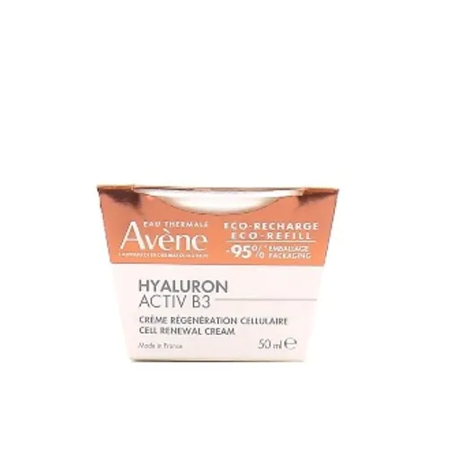 Avene hyaluron activ b3 crema regeneradora celular 1 tarro 50 ml eco-refill