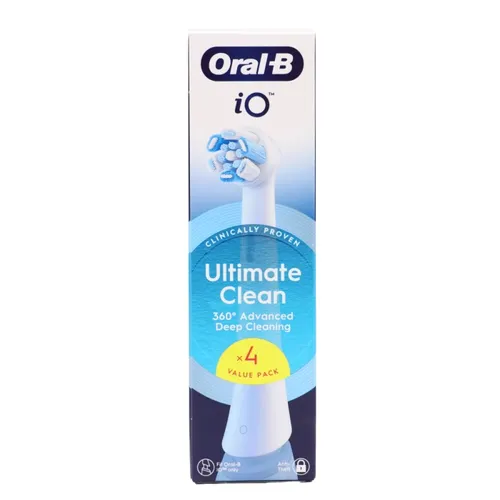 Oral b cepillo dental elec re u.clean blanco 4u