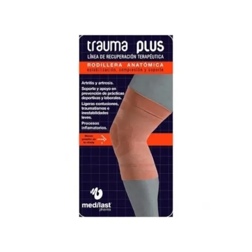 Rodillera anatomica trauma plus beige t- peq