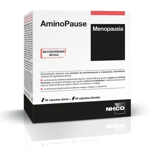 Nhco aminopause 56 capsulas duras + 56 capsulas blandas