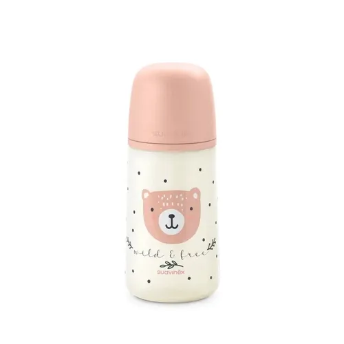 Suavinex biberon tetina sili fisiologica flujo M 270 ml