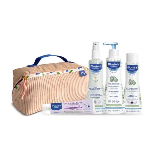Mustela neceser de viaje vanity verde