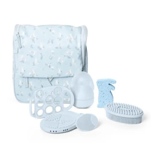 Suavinex Set Esenciales de baño y juego “Wonderland” Color azul
