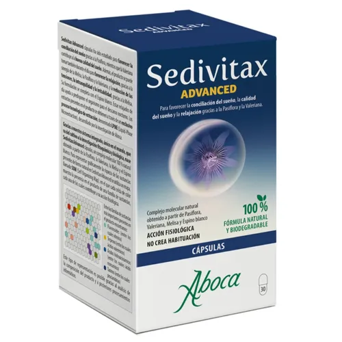 Aboca Sedivitax Advanced 30 cápsulas