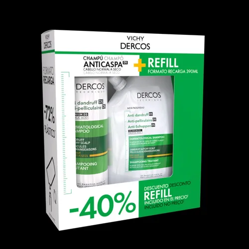 Vichy dercos pack champu caspa seca
