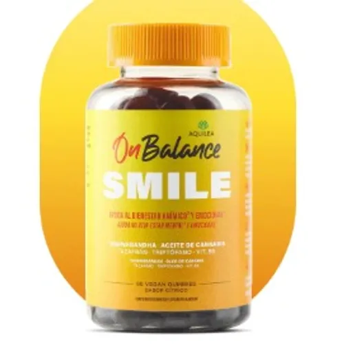 AQUILEA ONBALANCE SMILE 60 GUMMIES SABOR CITRICO