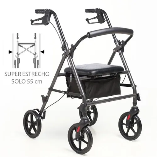 Caminador Andador Rollator Forte freno manillar AD154
