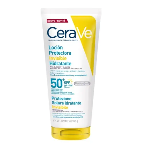 CeraVe Loción Protectora SUN 50 SPF 177ml