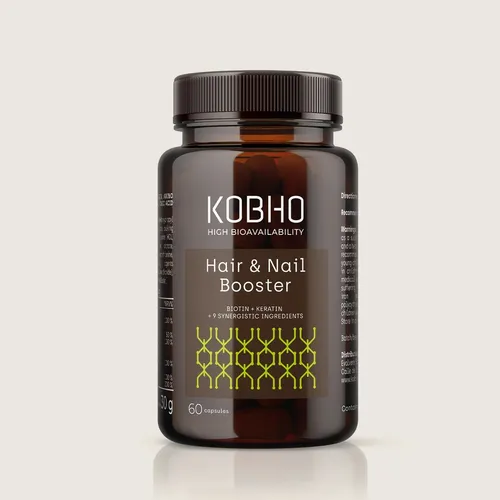 Kobho Hair & Nail Booster 60 Cápsulas