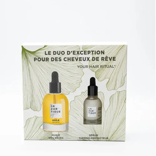 Lazartigue Set de Navidad 2025  Huile Des Réves 50 ml + Sérum Thermo Protector 10 ml