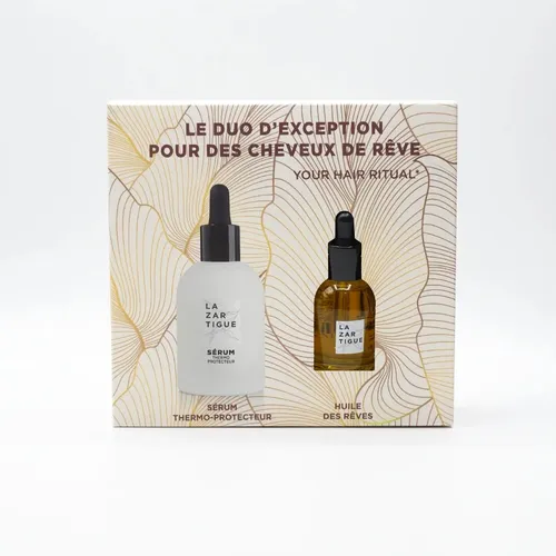 Lazartigue Set de Navidad 2025 Sérum Thermo-Protector 50 Ml+ Hulie Des Reves 10 Ml