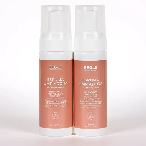 Segle Pack Doble Espuma Limpiadora 2X150Ml