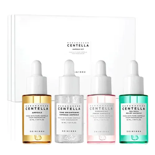 SKIN1004 Madagascar Centella Ampoule Kit de Sérums 4 Unidades 30 Ml