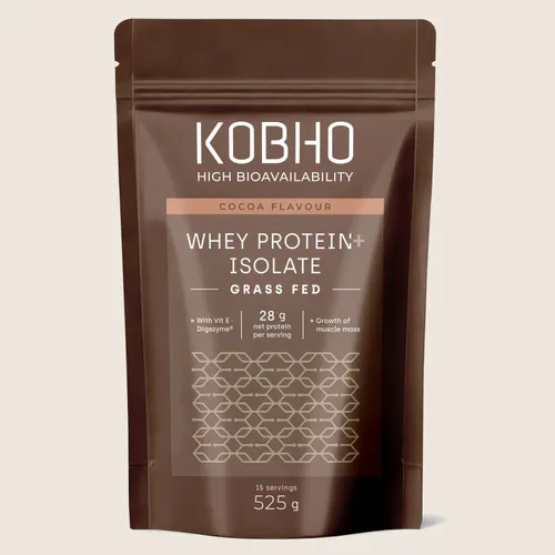 Kobho proteina whey aislada chocolate 525g