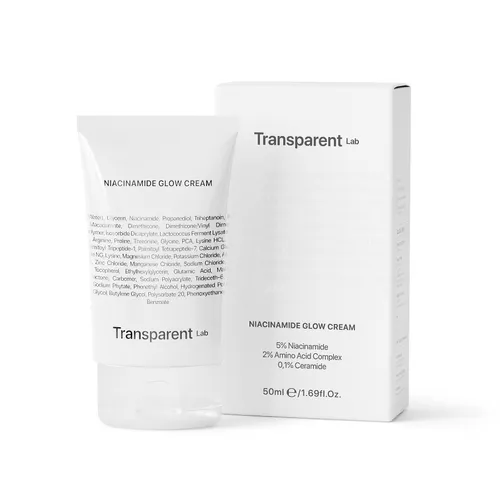 Transparent lab niacinamide glow crema