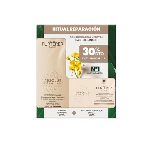 Absolue keratine champú + mascarilla