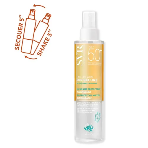 Sun secure eau solaire fps50+