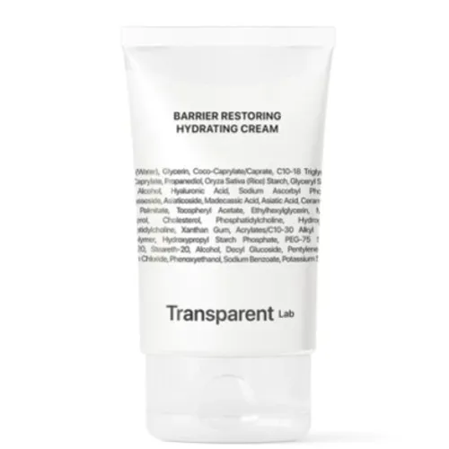 Transparent lab barrier restoring crema