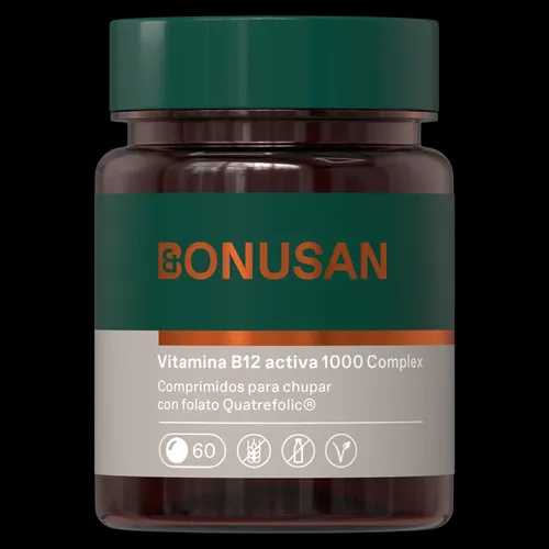 Bonusan Vitamina B12 activa 1000 Complex 60 comp