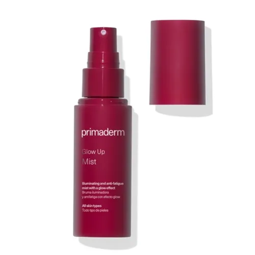 Primaderm glow up mist  1 botella 50 ml con pulverizador
