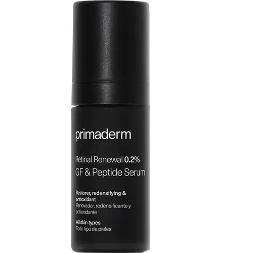 Primaderm retinal renewal 0.2% growth factor + peptide  1 envase 30 ml airless
