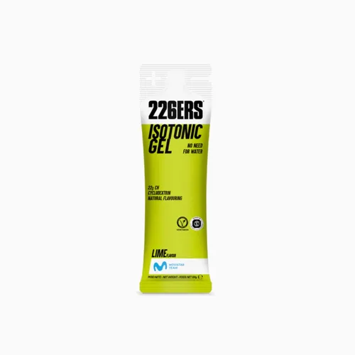 226ers isotonic gel lime 68 gr.