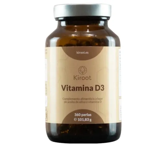 Kiroot Vitamina D3 360 perlas
