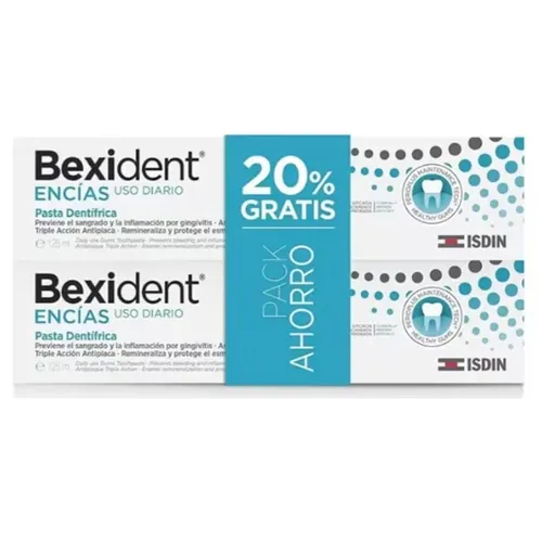 Bexident Encias Pasta Uso Diario Pack Duplo 125ml