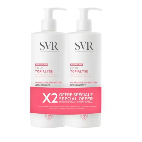 SVR Topialyse Crème 400ml Pack Duplo