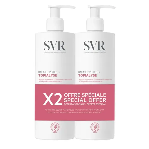 SVR Topialyse Baume Protect+ Duplo 2x400ml