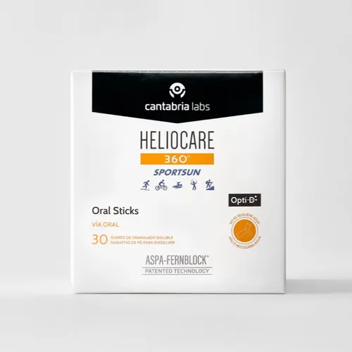 Heliocare 360º SportSun Oral Sticks 30 Sobres