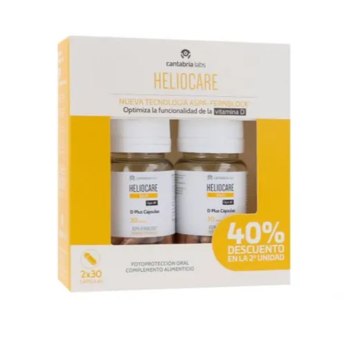 Heliocare 360º D Plus Capsulas Duplo 2x30 caps