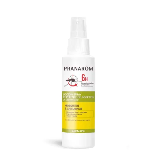 Pranarom Aromapic Loción Spray Repelente de Insectos 75ml
