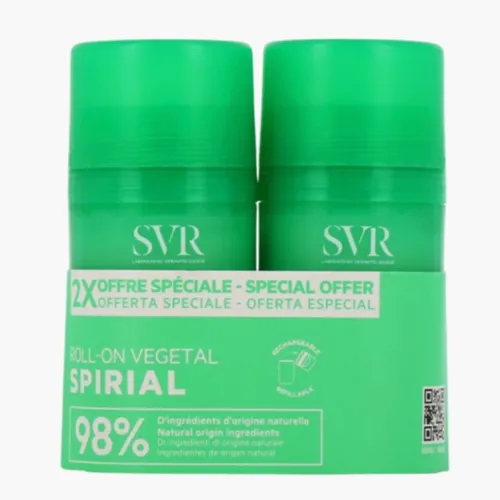 Svr Spirial Vegetal Roll-On Duplo 2x50ml