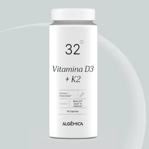 Algemica 32 Vitamina D3 + K2 40 càpsules