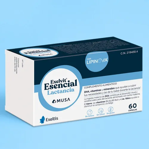 Exelvit Esencial Lactancia 60 cps