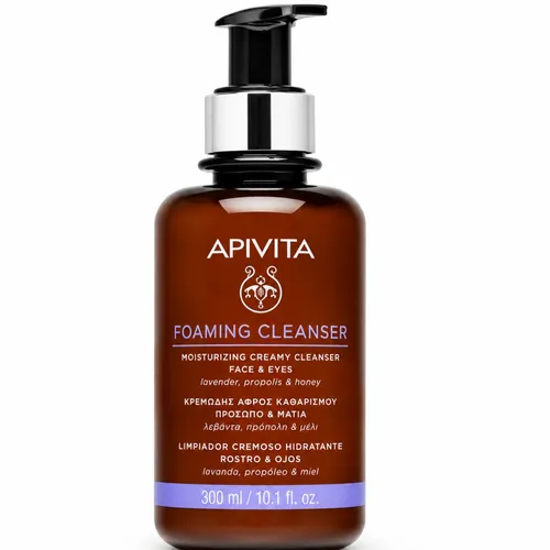 Apivita Cleansing Foam Limpiador Facial y Ojos 300 ml