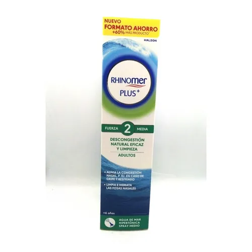 Rhinomer plus adultos fuerza 2 media  1 spray 200 ml
