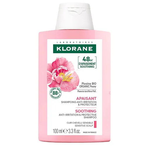 Klorane Champú a la Peonía BIO Calmante 100 ml