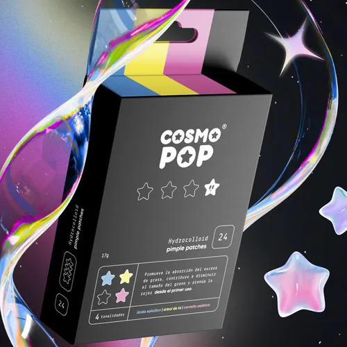 COSMOPOP Parche Hidrocoloide 24u