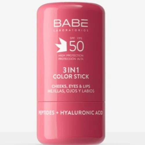 BABE 3IN1 COLOR STICK SPF50 1