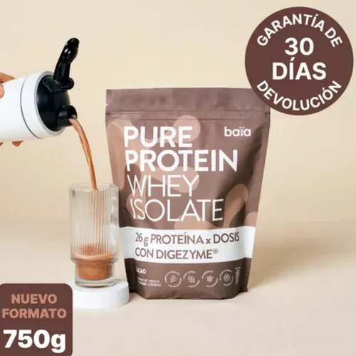 baïa PURE PROTEIN WHEY ISOLATE 750g sabor Cacao