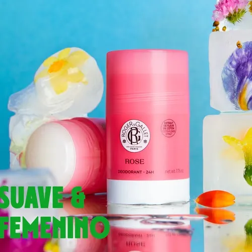 ROGER & GALLET DESODORANTE STICK 24H.  ROSE  50G