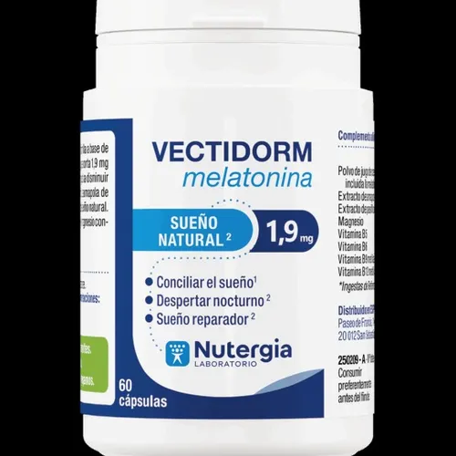 NUTERGIA VECTIDORM  MELATONINA  60 Caps.