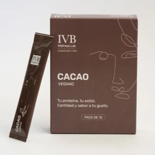 IVB Sticks de Sabores Cacao 10 unidades