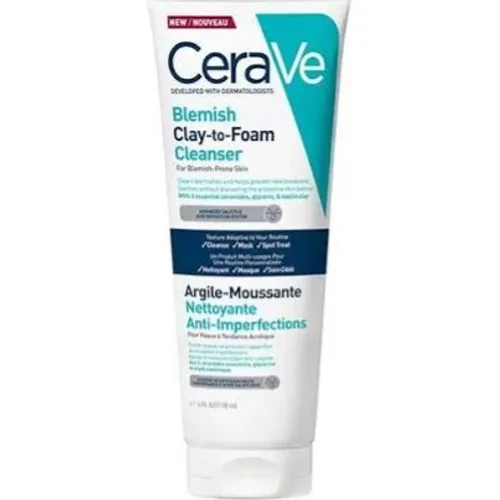 Cerave Limpiador Arcilla-Espuma control imperfecciones 118ml
