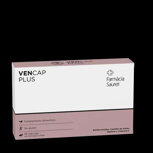 Vencap plus  30 cápsulas con tecnología softgel  nan