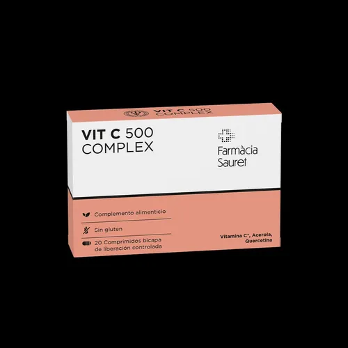 Vit c 500 complex  20 comprimidos bicapa de liberación controlada